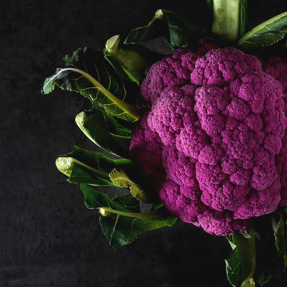 Cauliflower Di Sicillia Violetta Plant Plugs